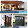 TENGXIN Outdoor Wall Sconce,Up Down Wall Light Fixture with Stainless Steel Cylinder,Outdoor Lights for House,Patio,Yard,Front Door,Brushed Nickel view 4