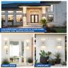 TENGXIN Outdoor Wall Lights,Exterior Wall Light Fixture with Stainless Steel Cylinder,Waterproof. view 4