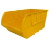 Homak Single Plastic Individual Bin, Large, Yellow, HA01001595 view 1