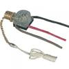 Cooper Wiring Devices BP460-SP-L 6-Amp, 125-Volt Commercial Grade Two-Circuit Pull Chain with End Bell Canopy Switch, Brass Finish view 1