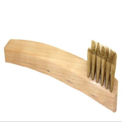 Silk Spotting Brush #21 White Hog Bristle