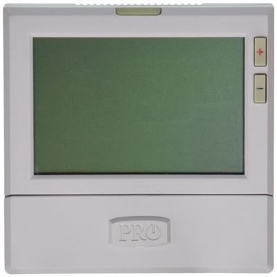PRO1 IAQ T805 7 Day or 5/1/1 Progammable Electronic Thermostat with 8 Square Inch Display , White