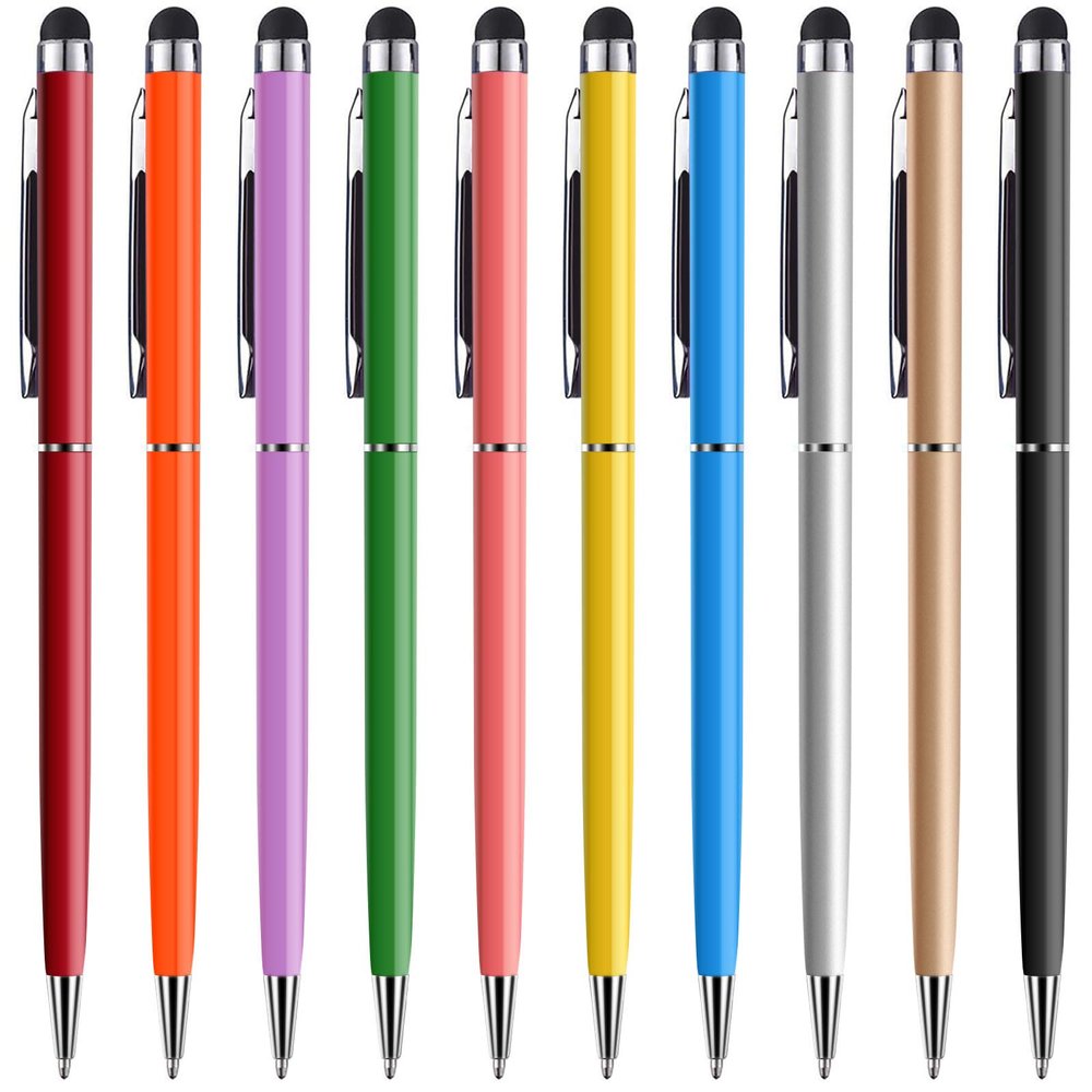 Stylus Pens anngrowy Stylus Pen for Touch Screens Capacitive Stylus Ballpoint Pen Stylus for ipad iphone 6/6s 6Plus 6s Plus 7/7s 8/8 Plus x Kindle Touch Samsung Galaxy S5 S6 S7 S8 Plus