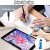 Stylus Pens anngrowy Stylus Pen for Touch Screens Capacitive Stylus Ballpoint Pen Stylus for ipad iphone 6/6s 6Plus 6s Plus 7/7s 8/8 Plus x Kindle Touch Samsung Galaxy S5 S6 S7 S8 Plus view 2