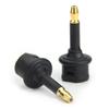 MOBOREST Digital Fiber Optic Toslink to 3.5mm Jack (Mini Toslink) Plug Adaptor Digital Optical for Audio (2Pack) view 2