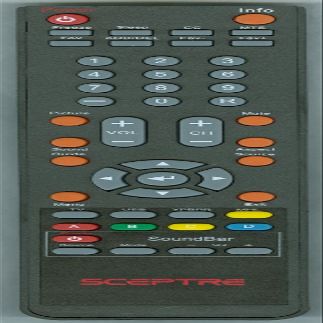 USARMT New Replaced Sceptre 142022370003C Remote Control Controller for E245BV-FHD, E245PV-FHDR, E245RV-FHDR E325BV-FMD, E325BV-FMDU, E325BV-HDC E328BV-MDC, E475BV-FMDU, E478BV-FMDU
