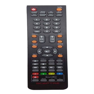 USARMT New Replaced Sceptre 142022370001C Remote Control Controller for E245BD-FHD, E245BD-FHDU, E245PD-FHDR, E245RD-FHDR, E245WD-FHDR, E325BD-HDC, E328BD-HDC