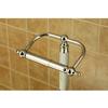 Kingston Brass CC2101 Georgian Pedestal Paper Holder, 21-1/2-Inch, Polished Chrome view 2