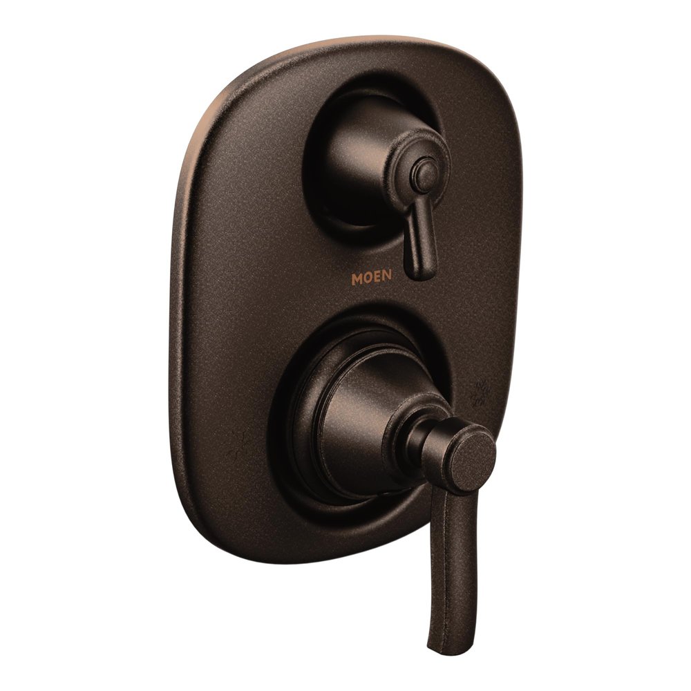 Moen TS4211ORB Rothbury Moentrol Shower Valve with 3-Function Integrated Diverter Valve Trim, Valve Required, Oil Rubbed Bronze