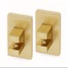 Alno Contemporary II Shelf Brackets Only (pair) - Satin Brass view 1