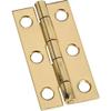 Deco Hinge Brass 2x1 In view 1