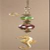 Seahorse with Faux Pearl and Faceted Glass Ceiling Fan Pull Chain/Light Pull view 2