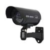 ETOPARS Black Fake Dummy Security CCTV Camera Waterproof IR LED Dummy view 1