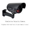 ETOPARS Black Fake Dummy Security CCTV Camera Waterproof IR LED Dummy view 4