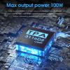 Nobsound 100W Full Frequency Mono Channel Digital Power Amplifier Audio Mini Amp (Black) view 2