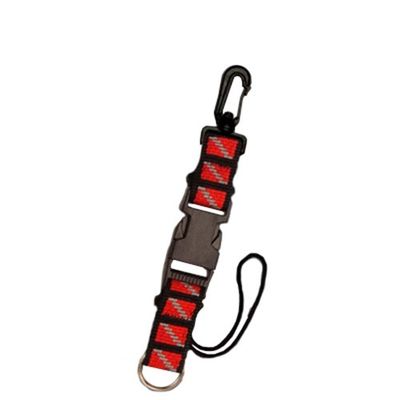 Innovative Split-Ring Lanyard Swivel Clip (Red)
