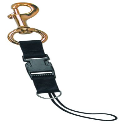 Innovative Split-Ring Lanyard 4-1/4 Inch Brass Bolt Snap (Yellow)
