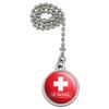 GRAPHICS & MORE Ski Patrol with Cross Ceiling Fan and Light Pull Chain view 3