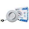 NICOR Lighting 5/6 inch LED Gimbal Downlight Retrofit Kit, 4000K White (DLG56-10-120-4K-WH) view 1