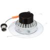 NICOR Lighting 5/6 inch LED Gimbal Downlight Retrofit Kit, 4000K White (DLG56-10-120-4K-WH) view 4
