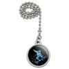 GRAPHICS & MORE Snowboarder on Black Ceiling Fan and Light Pull Chain view 1