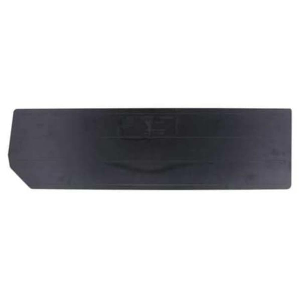 Quantum DUS970 Storage Bin Divider Accessory | Tools Supply Parts Container Separator Fits with QUS970 Bin for Industrial Warehouse Hardware Factory School Office Hospital | Black, Plastic (Pack of 6)
