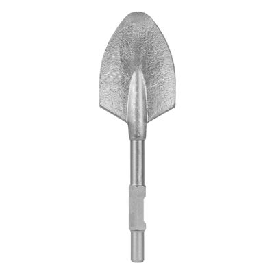 XtremepowerUS Hex Clay Spade Shovel Head Bit for Jack Hammer 1-1/8" for Electric Demolition Jack Hammer Construction Concrete Breaker Punch Drill Alloy Steel, Construction, Trenching, Landscaping