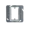 Steel City 72C145/8 4-11/16" Square Device Cover, Single Gang, 4 Cubic Inches, 5/8" Raised, Pre-Galvanized Steel view 1