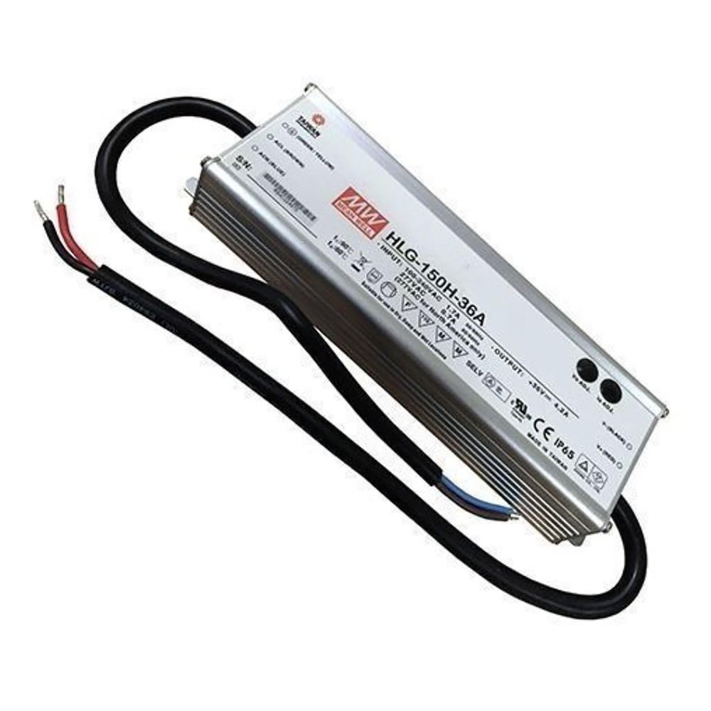 Meanwell HLG-150H-20A Power Supply - 150W 20V 7.5A - IP65 - Adjustable Output
