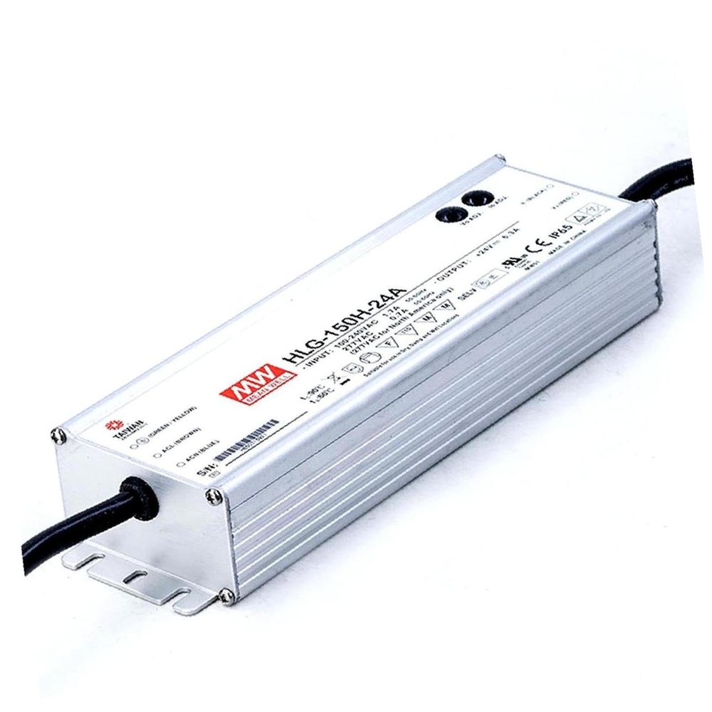 Meanwell HLG-150H-24A Power Supply - 150W 24V 6.3A - IP65 - Adjustable Output