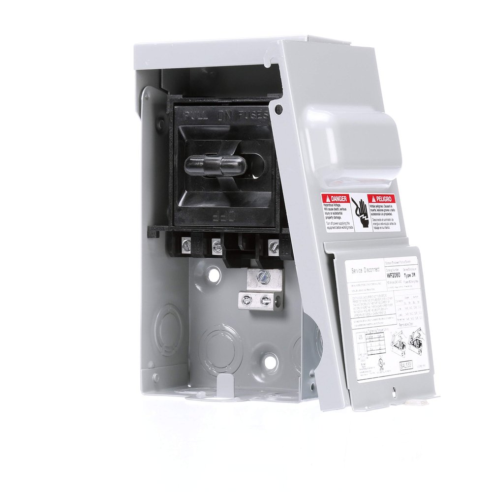 Siemens WF2060 60-Amp Fusible AC Disconnect