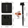 SEMILITS Solar String Lights 20LED Outdoor Waterproof Simulation Honey Bees Decor for Garden Xmas Decorations Warm White view 3