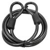 Lumintrail 12mm (1/2 inch) Heavy-Duty Security Cable, Vinyl Coated Braided Steel with Sealed Looped Ends (4', 7', 10', 15' or 30') (30-FT) view 1