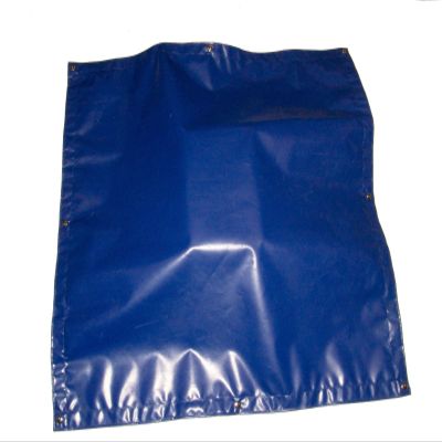 Northwest Tarp & Canvas Hatch Cover, Blue, Heavy Duty Vinyl 3' X 3' with Snaps Installed & (8) Screw Studs