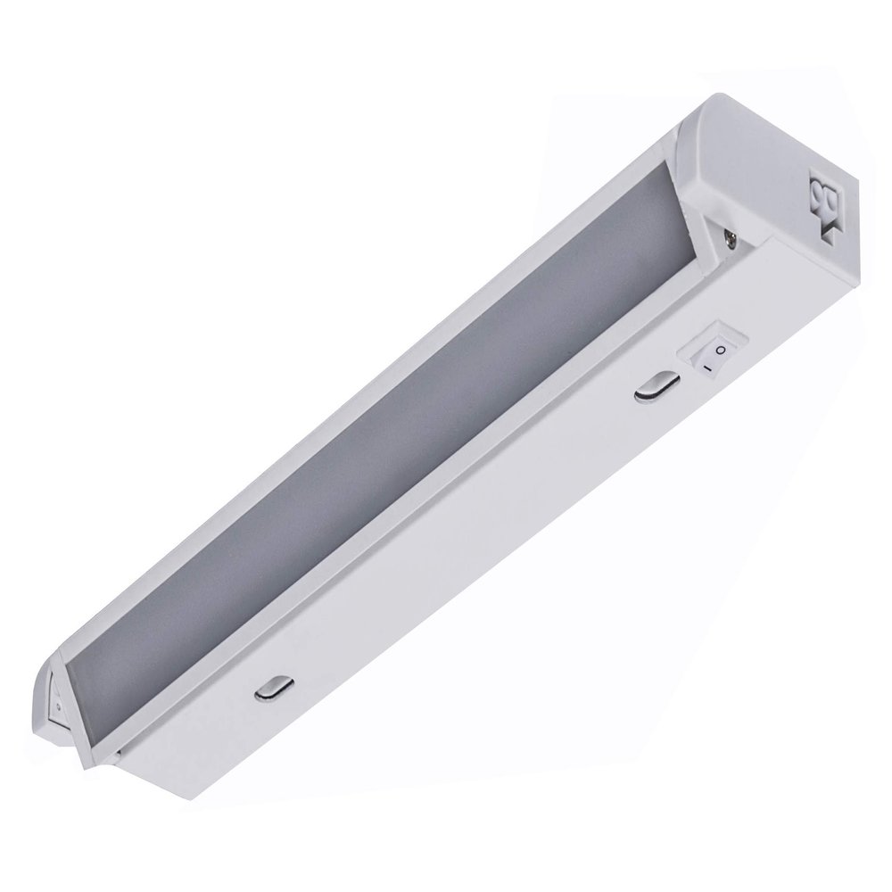 Nadair 11" LED Under Cabinet Lighting Kit Swivel Plug-In Ultra-Slim Closet or Kitchen Cabinet Light Dimmable With 3 Color Modes Built-In, Linkable