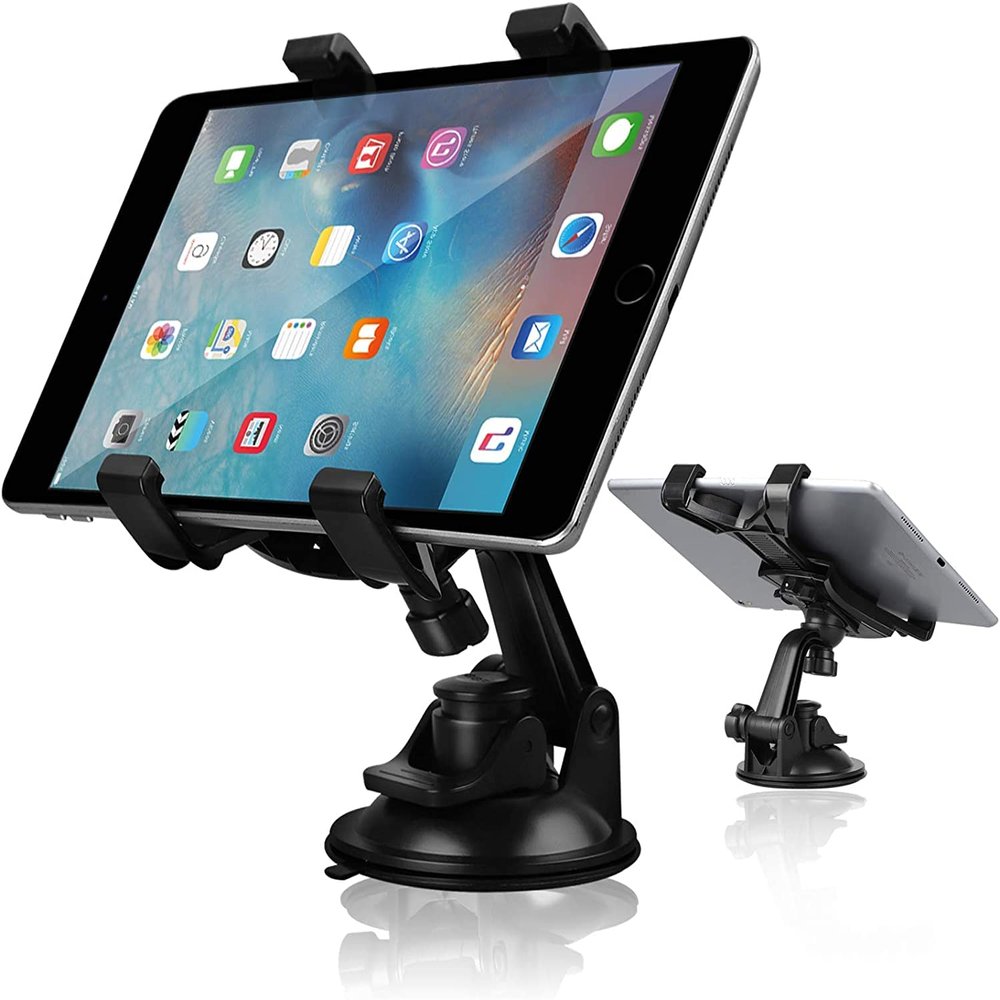 Linkstyle Car Tablet Holder, Suction Cup iPad Holder Dashboard Windshield Desk Car Mount for Universal 7-10.5in Tablets for Trucks, Vans, SUVs