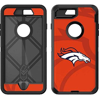 Skinit Decal Skin Compatible with OtterBox Defender iPhone 7 Plus - Officially Licensed NFL Denver Broncos Double Vision Design