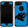 Skinit Decal Skin Compatible with OtterBox Defender iPhone 7 Plus - Officially Licensed NFL Carolina Panthers Large Logo Design view 1