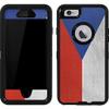 Skinit Decal Skin Compatible with OtterBox Defender iPhone 6 - Officially Licensed Skinit Originally Designed Czech Republic Flag Distressed Design view 1