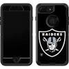 Skinit Decal Skin Compatible with OtterBox Defender iPhone 7 Plus - Officially Licensed NFL Las Vegas Raiders Large Logo Design view 1