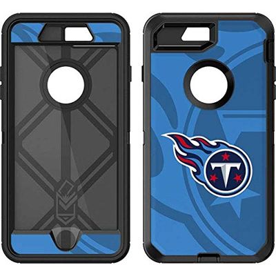 Skinit Decal Skin Compatible with OtterBox Defender iPhone 7 Plus - Officially Licensed NFL Tennessee Titans Double Vision Design