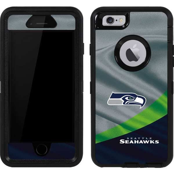 Skinit Decal Skin Compatible with OtterBox Defender iPhone 6 - Officially Licensed NFL Seattle Seahawks Design
