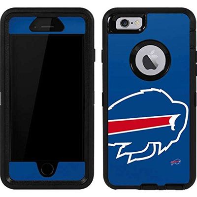 Skinit Decal Skin Compatible with OtterBox Defender iPhone 6 - Officially Licensed NFL Buffalo Bills Large Logo Design