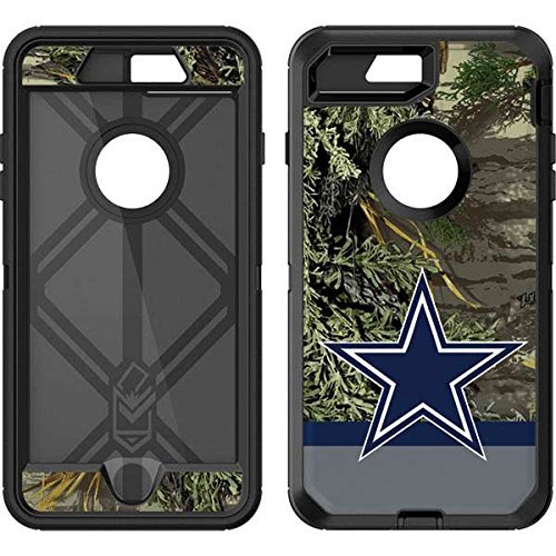 Skinit Decal Skin Compatible with OtterBox Defender iPhone 7 Plus - Officially Licensed NFL Realtree Camo Dallas Cowboys Design