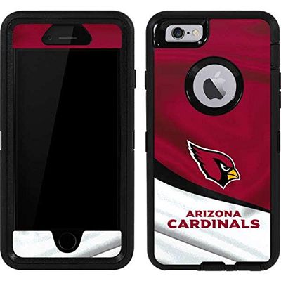 Skinit Decal Skin Compatible with OtterBox Defender iPhone 6 - Officially Licensed NFL Arizona Cardinals Design