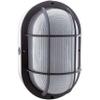 Nuvo 65/114 20W LED Bulk Head Fixture-Black Finish, 5.50x11.25x7.00 view 1