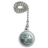 GRAPHICS & MORE Two Cats Past Normal Ceiling Fan and Light Pull Chain view 1