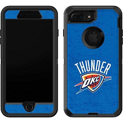 Skinit Decal Skin Compatible with OtterBox Defender iPhone 7 Plus - Officially Licensed NBA Oklahoma City Thunder Primary Logo Design