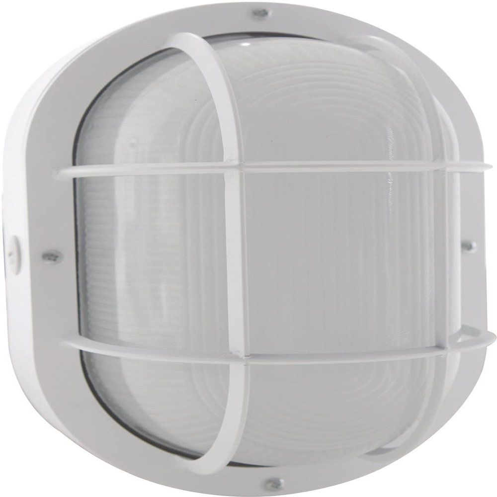 Nuvo Lighting 65/113 Transitional LED Bulk Head Fixture in White Finish, 11.25 inches