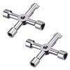 Shappy 2 Pack 4 Way Cabinet Panel Keys for Water Meter view 1